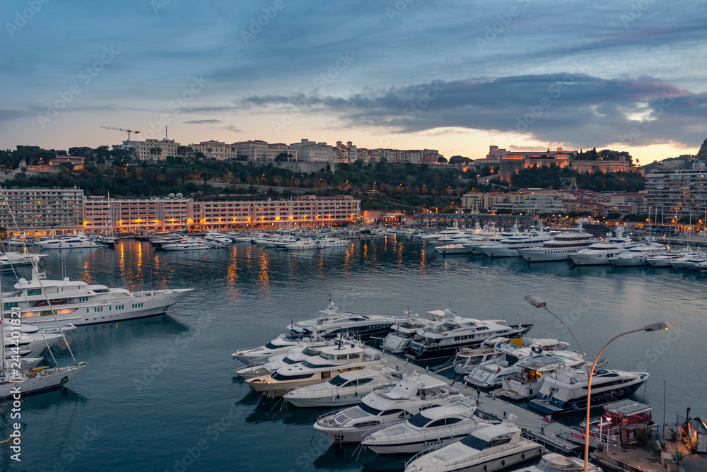 Monaco Marina Port Hercule  