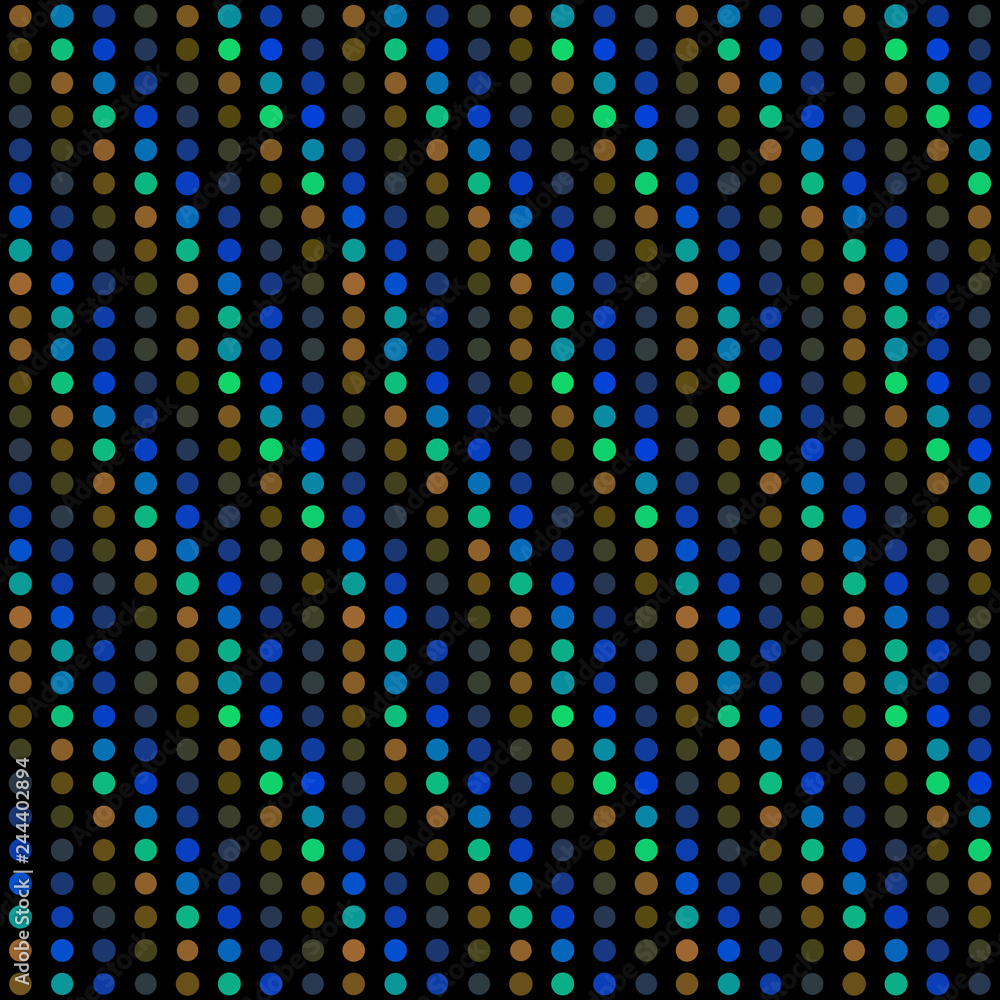 Seamless abstract pattern background with a variety of colored circles. Seamless abstract pattern background with a variety of colored circles.