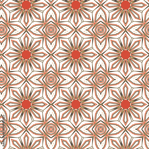 Seamless color pattern from lines of different thickness.