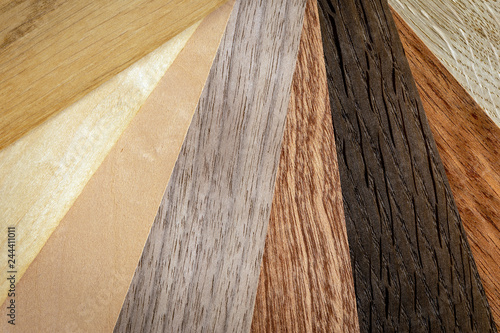 Wooden veneer to use as a background photo