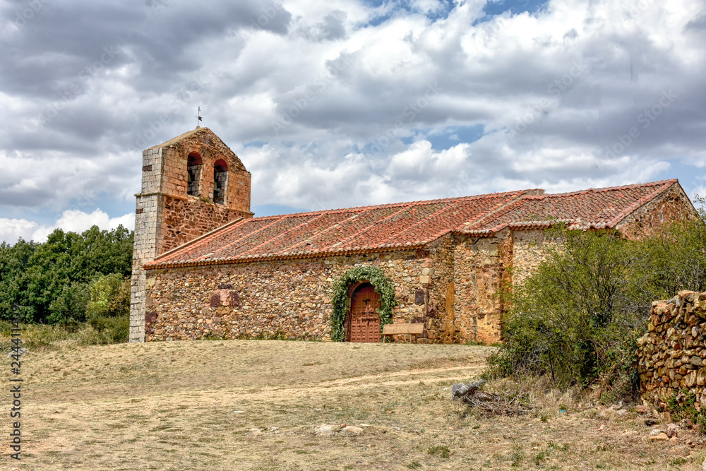 Fototapeta premium Iglesia rómanica de San Pedro , Alquité
