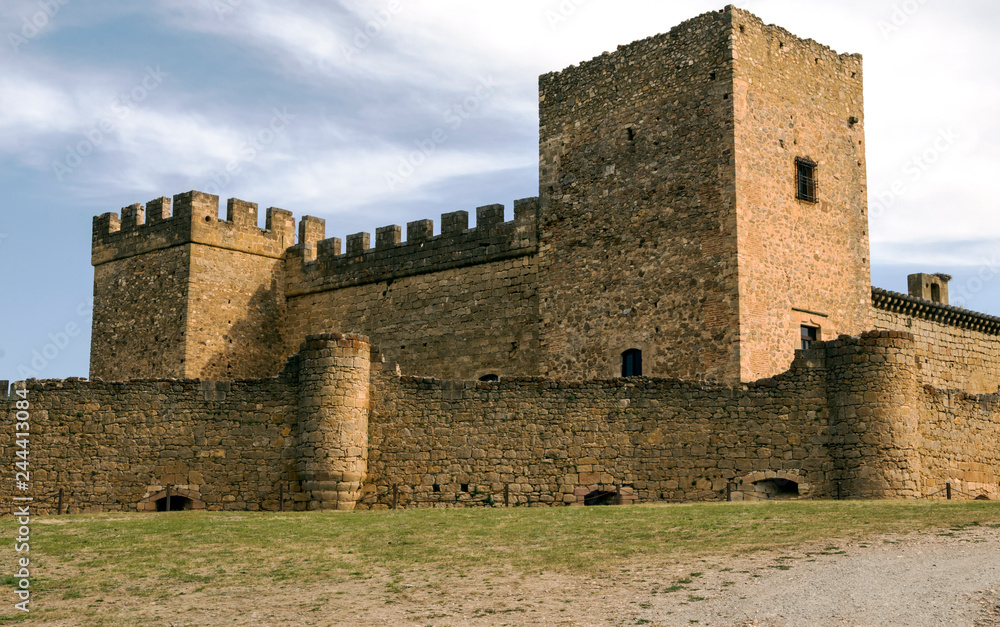 Castle of Pedraza in Spain
