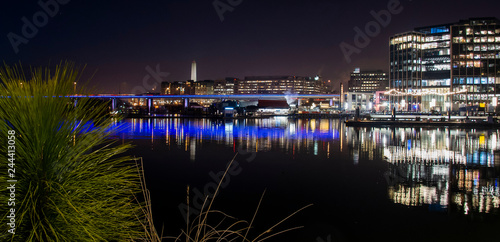 Skyline of the Washington DC Warf