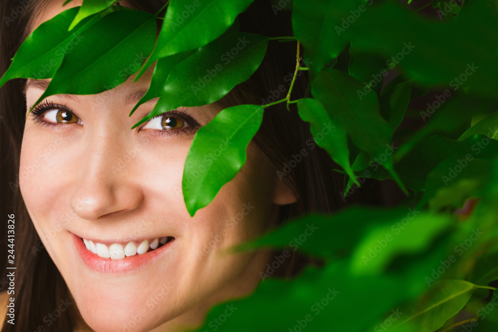Smiling girl portrait Smiling girl portrait
