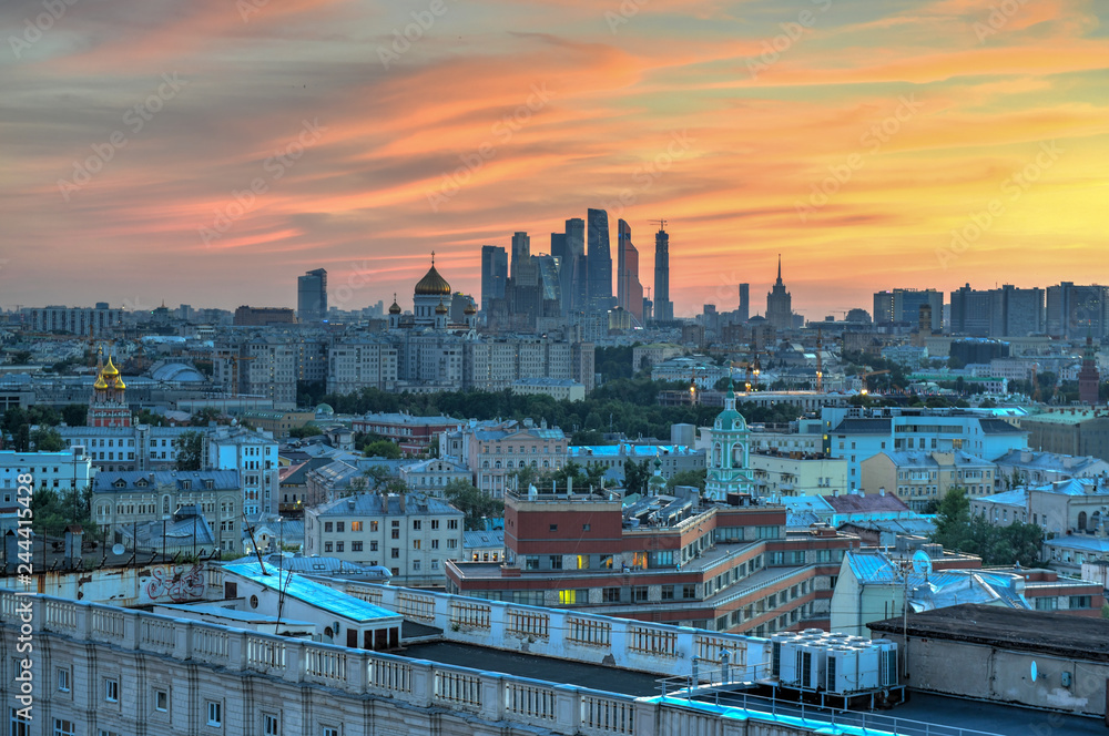 Moscow Skyline - Russia