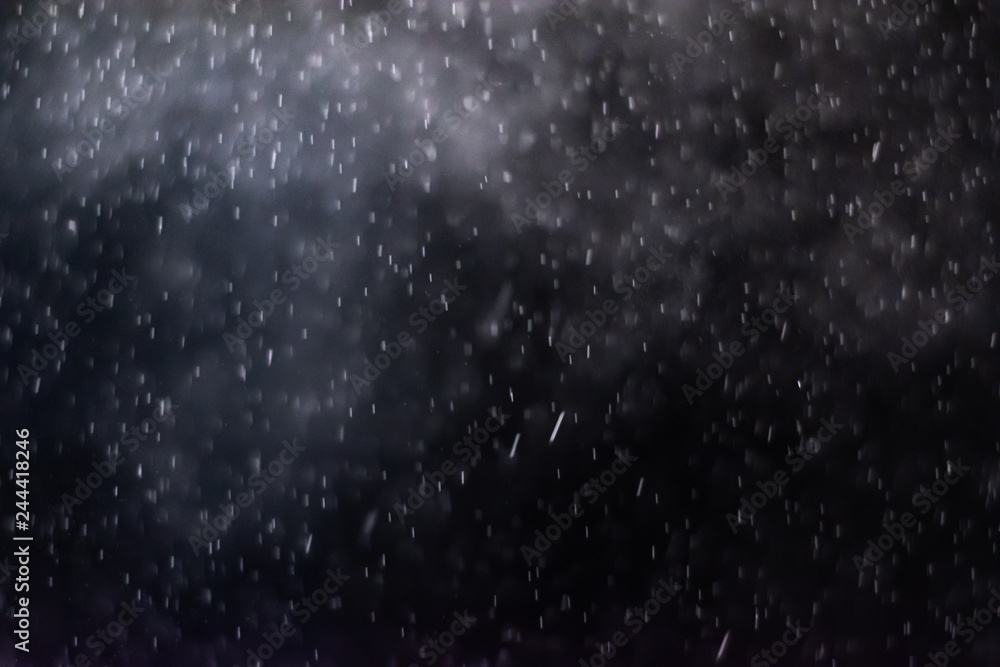 Obraz premium abstract splashes of water on a black background - Image