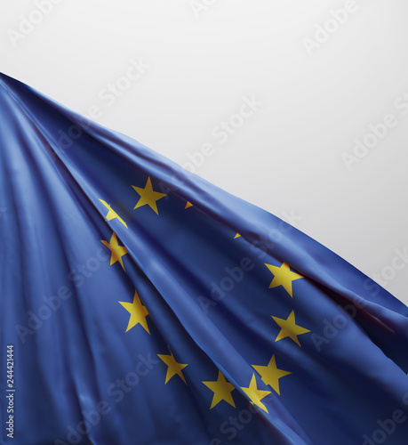 Europe Flag, Eu National Colors Background 