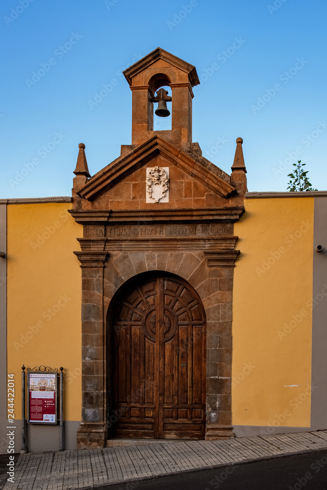 Fototapeta premium 2019-01-13- La Orotava, Santa Cruz de Tenerife. The 
