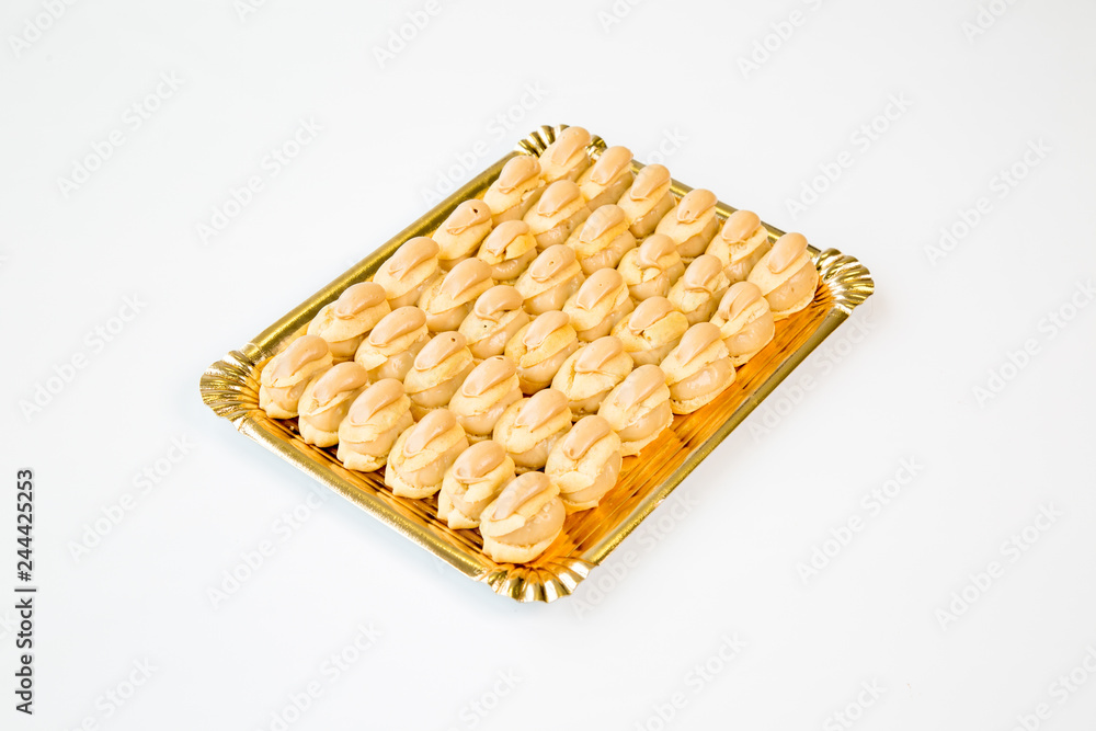 cupcakes in a tray on white background cupcakes in a tray on white background