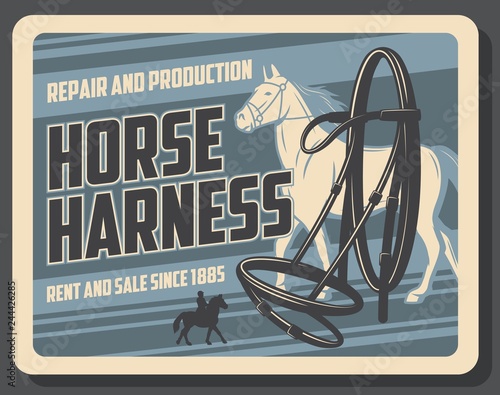 Horse sport, horserace equipment shop