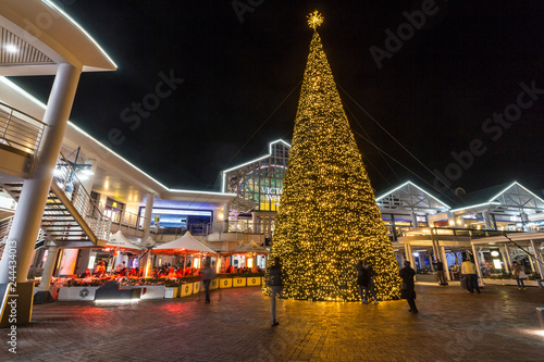 Christmas tree at V&A Waterfront, Cape Town