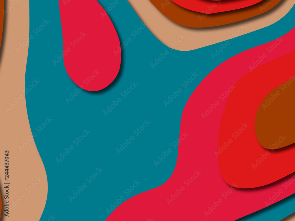 Paper art cartoon abstract waves. Paper carve background. Modern origami design template.Paper cut background. Abstract realistic paper decoration for design textured Paper art cartoon abstract waves. Paper carve background. Modern origami design template.Paper cut background. Abstract realistic paper decoration for design textured