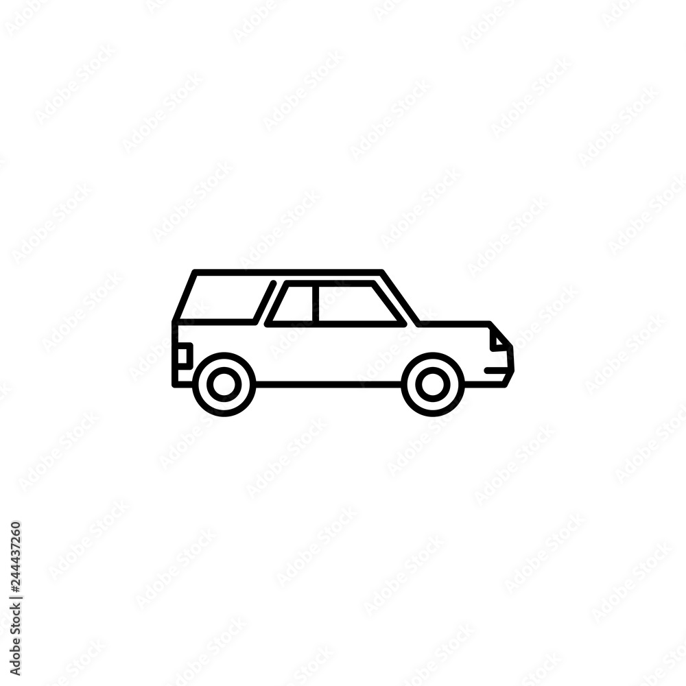 funeral, hearse icon. Element of death icon for mobile concept and web apps. Detailed funeral, hearse icon can be used for web and mobile