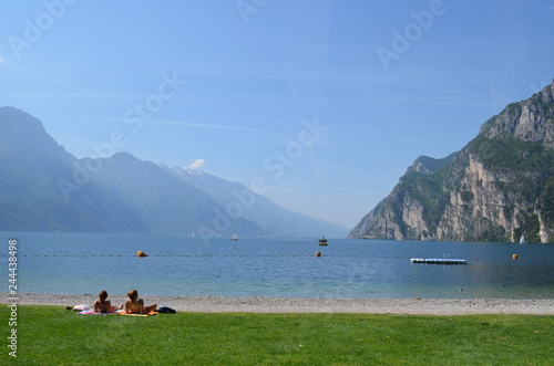 Obraz na płótnie Italy , Garda w salonie
