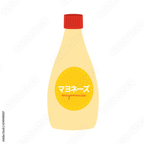  マヨネーズ　イラスト