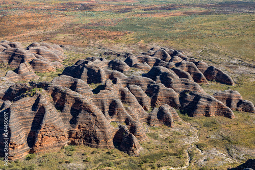 Aerial view of Bungle Bungles in the Pumululu National Park, Kimberley, Western Australia