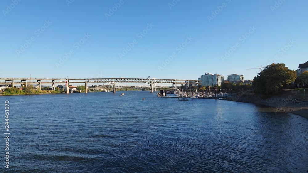 The Willamette River and its bridges in downtown Portland, Oregon. The Willamette River and its bridges in downtown Portland, Oregon.