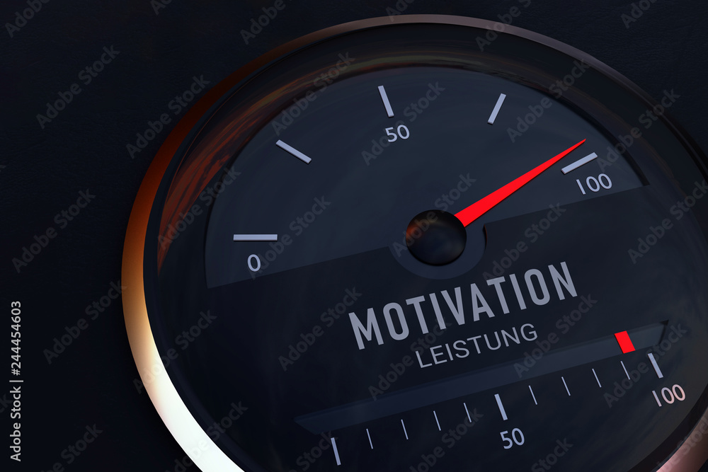 Foto de Business. Konzept zum Zusammenhang zwischen Motivation und