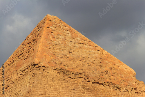 Pyramid of Khafre or of Chephren is the second-tallest and second-largest of the Ancient Egyptian Pyramids of Giza