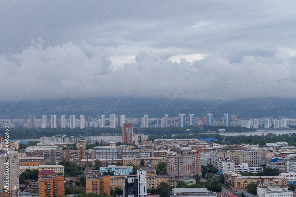Obraz premium view of the city