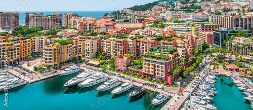 Obraz na płótnie Fontvieille, Monaco