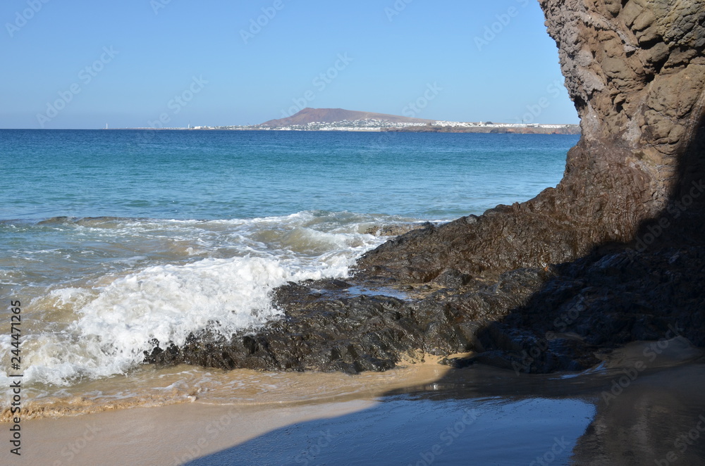 Spiaggi di Lanzarote , Canarie Spiaggi di Lanzarote , Canarie