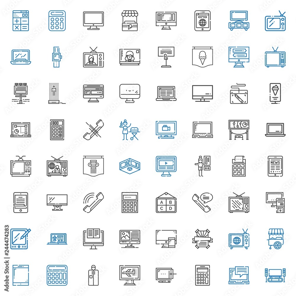 display icons set display icons set