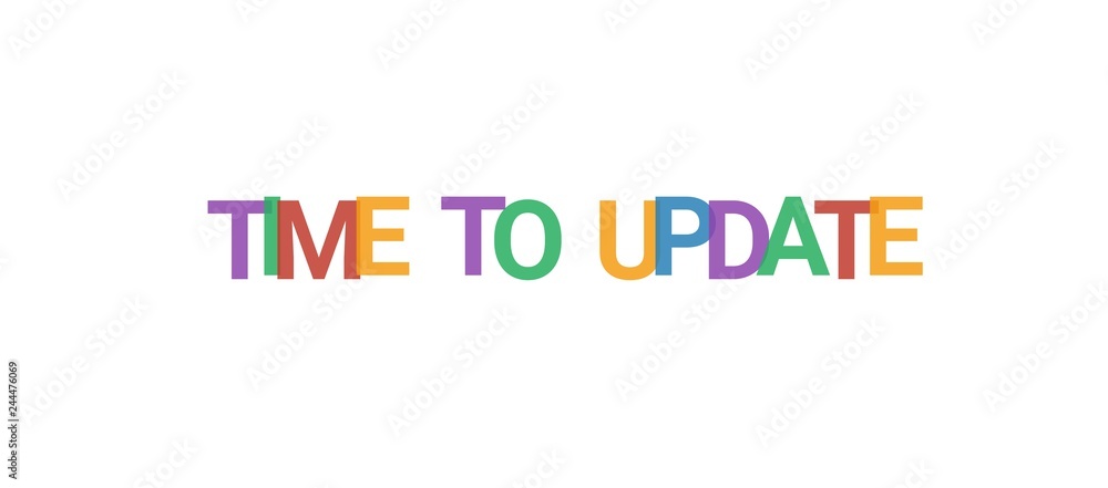 Time to update word concept Time to update word concept