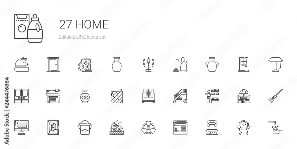 home icons set home icons set