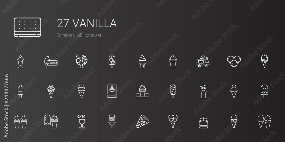 vanilla icons set