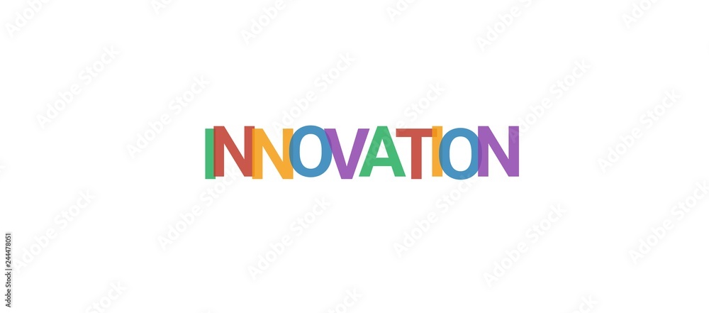 Innovation word concept Innovation word concept