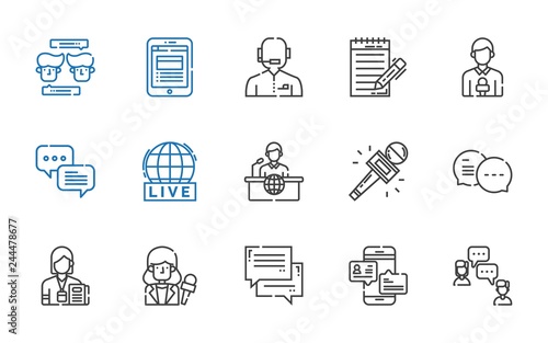 live icons set