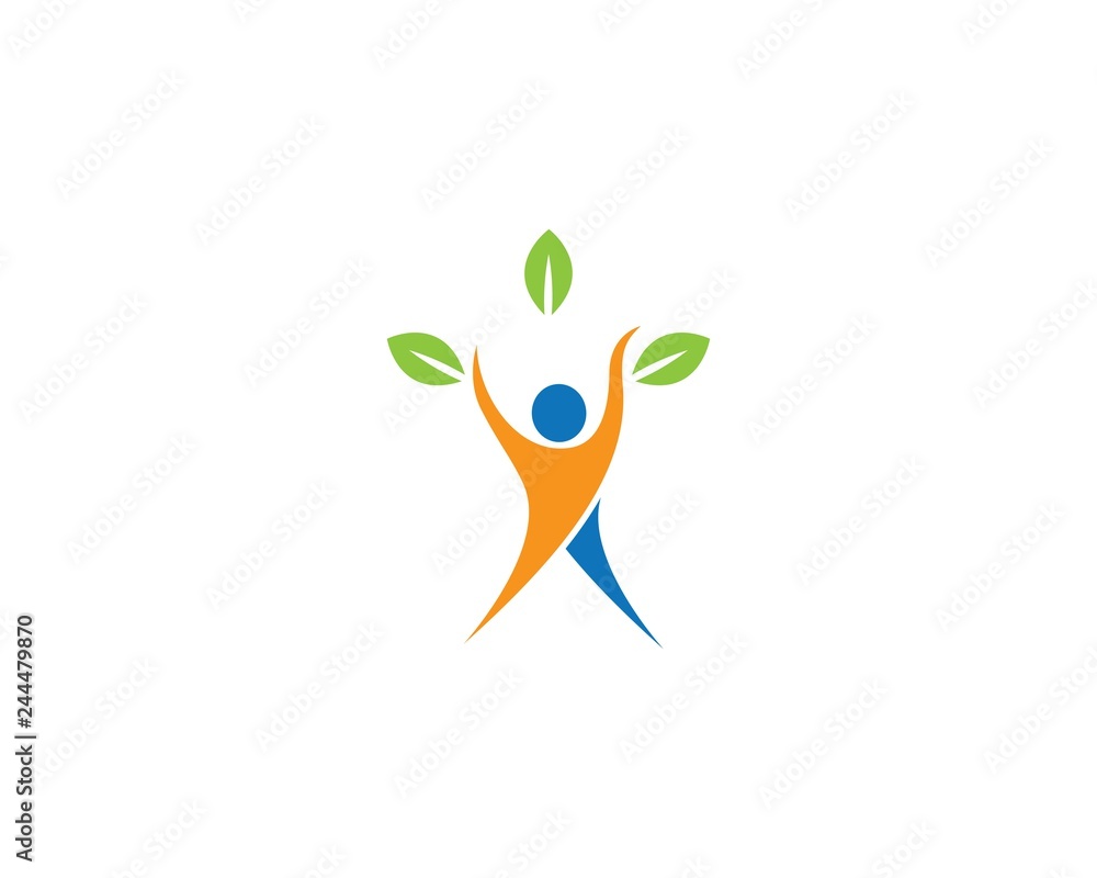 Healthy life logo template vector icon illustration Healthy life logo template vector icon illustration