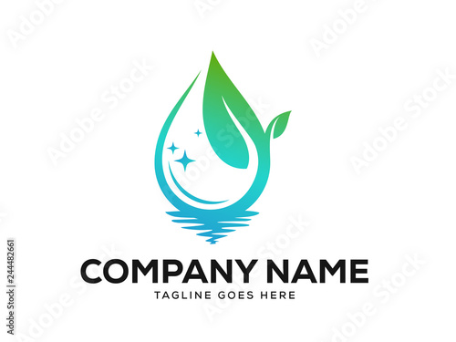 Clean Logo Designs Template Vector, Eco Friendly Logo Designs Concept