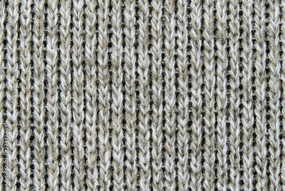 Texture of a knitted wool fabric Texture of a knitted wool fabric