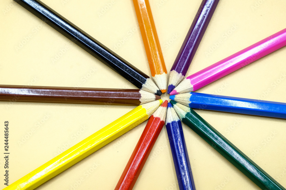 Pattern of Pencils of accessories fashion lifestyle, background from pencils on paper of office desk concept. Pattern of Pencils of accessories fashion lifestyle, background from pencils on paper of office desk concept.