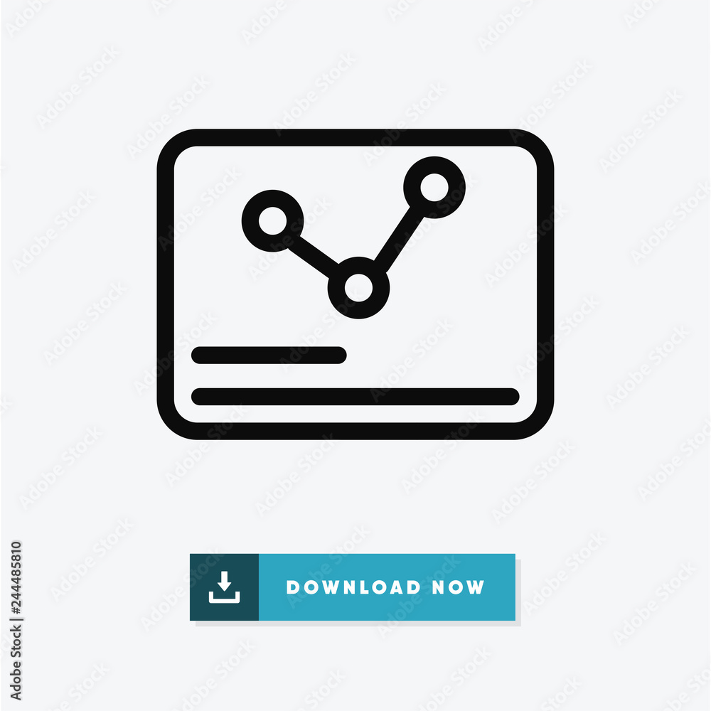 Analytics vector icon Analytics vector icon