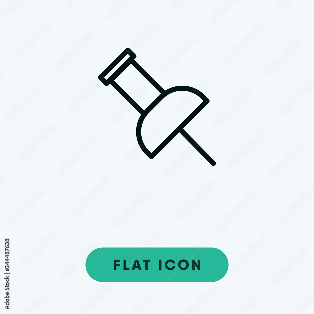 Push vector icon Push vector icon