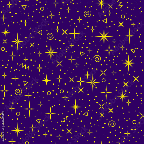 Golden shiny magical cartoo...