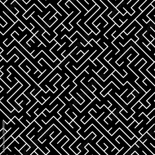 Black and white maze puzzle...