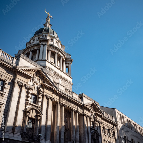 Fototapeta Old Bailey, London, England, UK