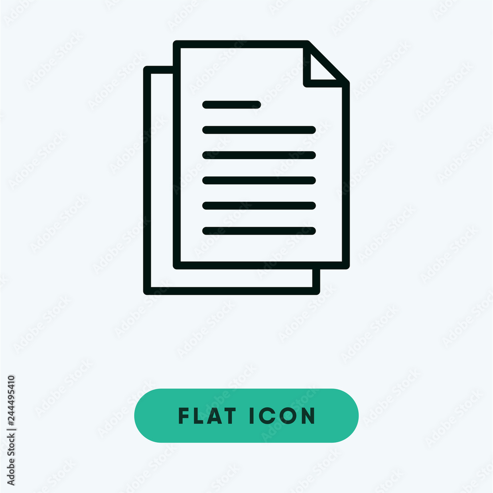 Documents vector icon Documents vector icon
