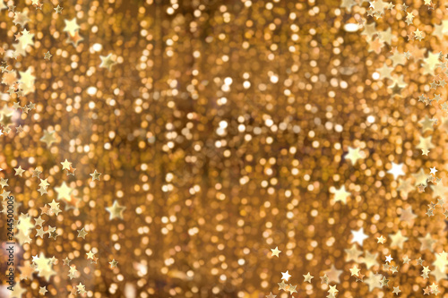 Sparkling Golden Background