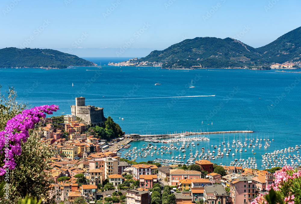 Lerici and Portovenere town - Liguria Italy