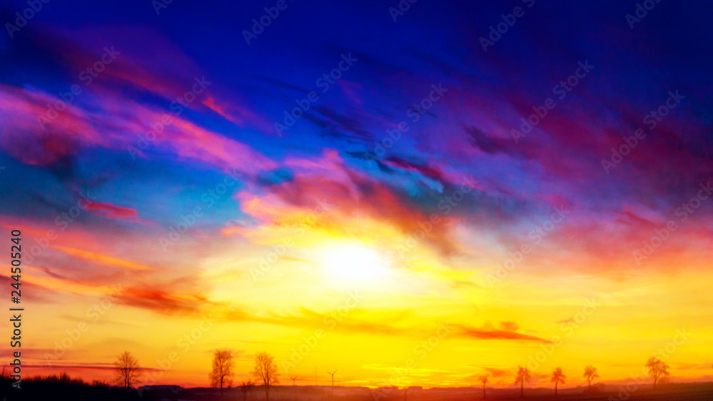 Rays of light shining through clouds . Abstract big explosion . Light from sky . Religion background . Paradise heaven . Sunset or sunrise with clouds, light rays and other atmospheric effect . Rays of light shining through clouds . Abstract big explosion . Light from sky . Religion background . Paradise heaven . Sunset or sunrise with clouds, light rays and other atmospheric effect .