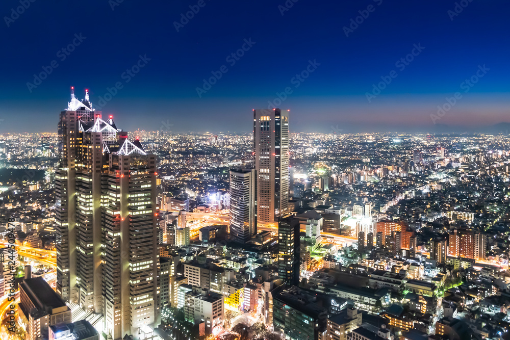 Fototapeta premium 新宿の夜景