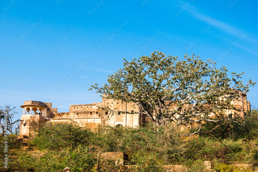Bundi, Rajasthan, India. Abandoned Taragarh Fort