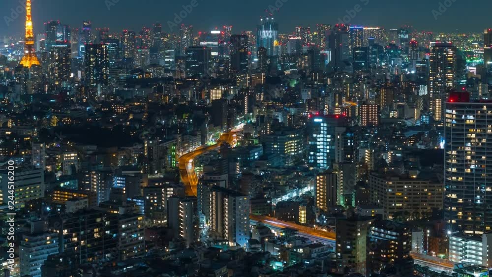東京風景・タイムラプス 東京風景・タイムラプス