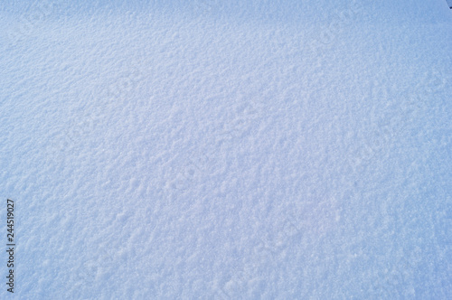 homogeneous texture of snow and snow on a sunny day