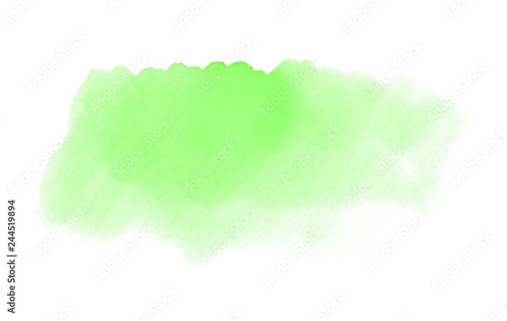Helle grüne Textur aus Wasserfarbe